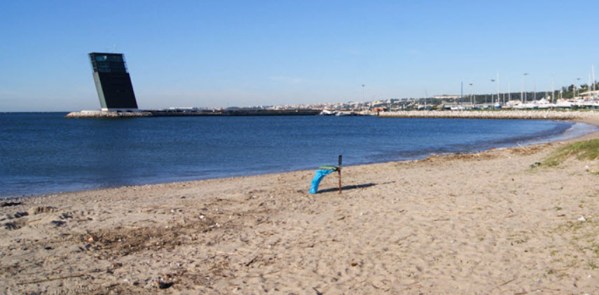 Algés Beach, Algés, Portugal, Portugal